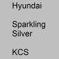 Preview: Hyundai, Sparkling Silver, KCS.